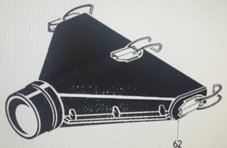 Absaugstutzen Messerwelle,62404700