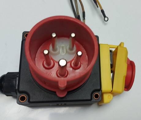 Schalter - Stecker Kombination 400 V, 2053-01081