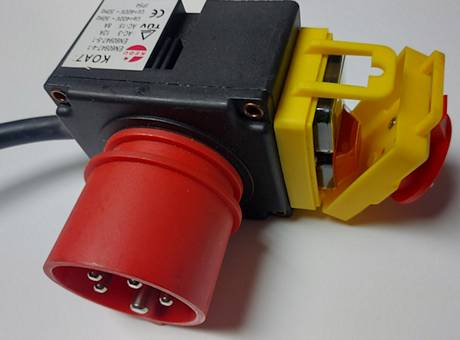 Schalter Stecker Kombination BR400 V - Phasenwender