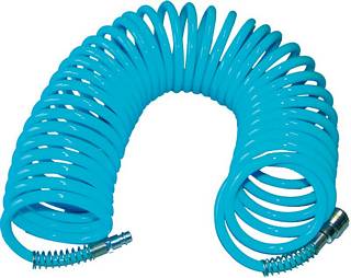 Druckluft Spiralschlauchset 6,5mm 10m