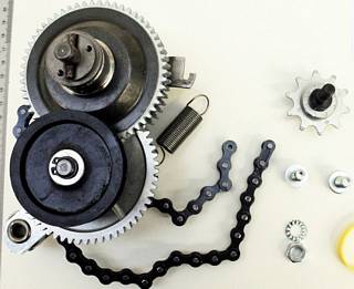 Vorschubgetriebe,62105100