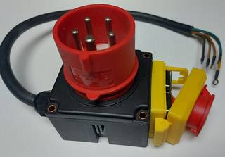 Schalter Stecker Kombination BR400 V - Phasenwender